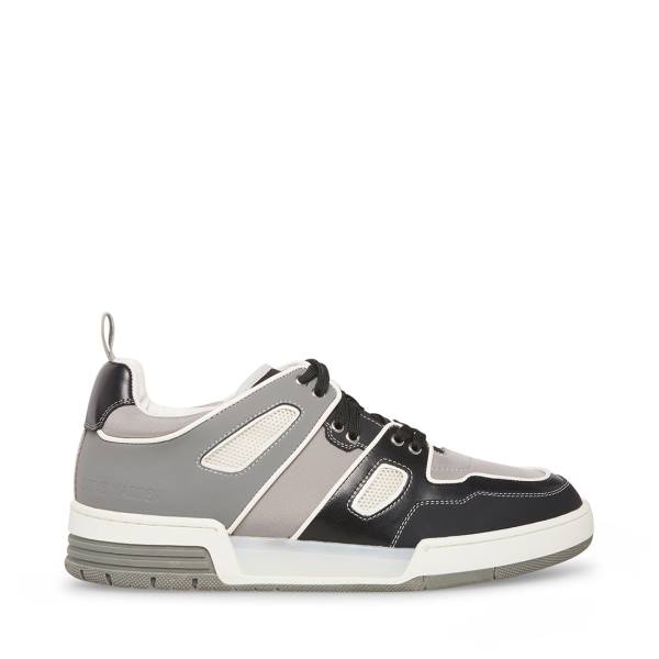 Steve Madden Chris Sneakers Herr Svarta Grå | SM-312UB