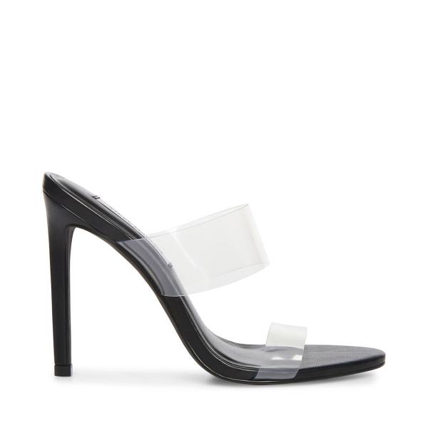 Steve Madden Clarabeth Heel Högklackade Skor Dam Svarta | SM-041IZ