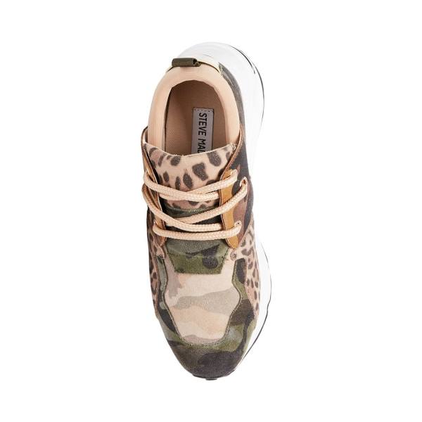 Steve Madden Cliff Sneakers Dam Khaki Beige | SM-615WN