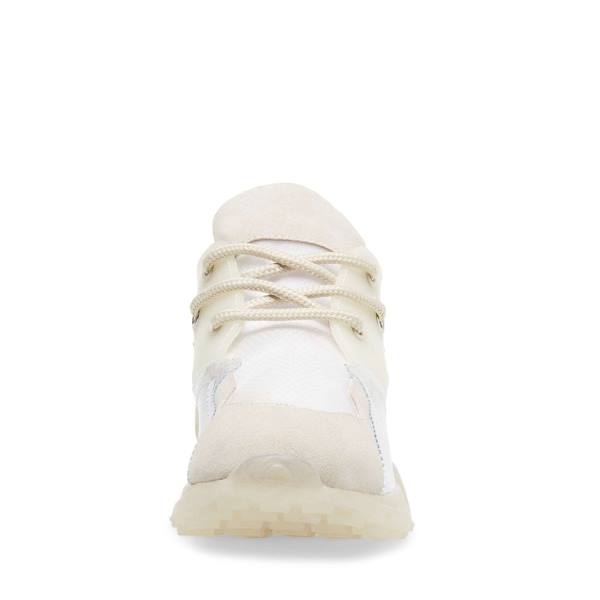 Steve Madden Cliff Sneakers Dam Vita Olika Färger | SM-978JX