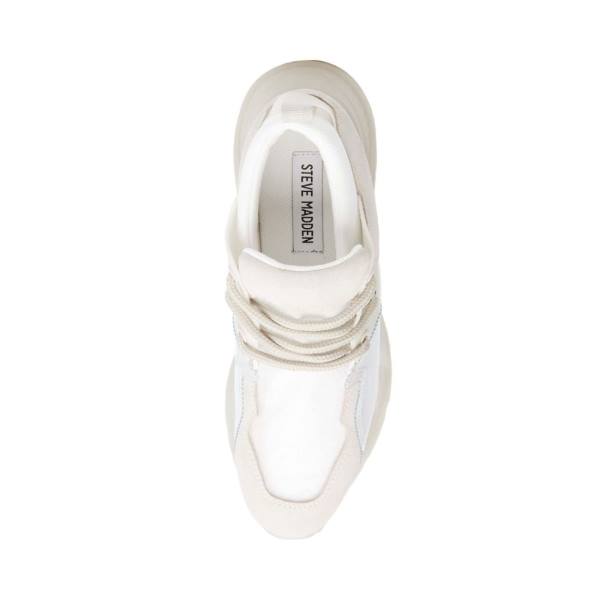 Steve Madden Cliff Sneakers Dam Vita Olika Färger | SM-978JX