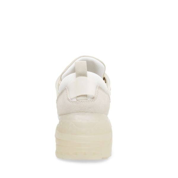 Steve Madden Cliff Sneakers Dam Vita Olika Färger | SM-978JX