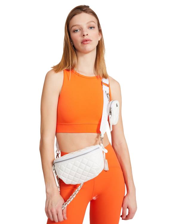 Steve Madden Cropped Active Tank Blast Dam Orange | SM-270VX