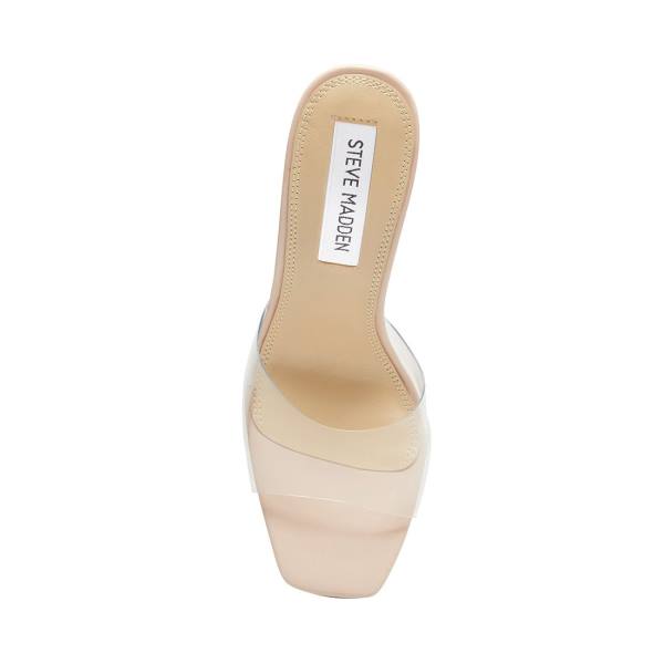 Steve Madden Cyrus Heel Högklackade Skor Dam Clear | SM-037RG