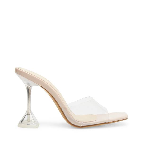 Steve Madden Cyrus Heel Högklackade Skor Dam Clear | SM-037RG