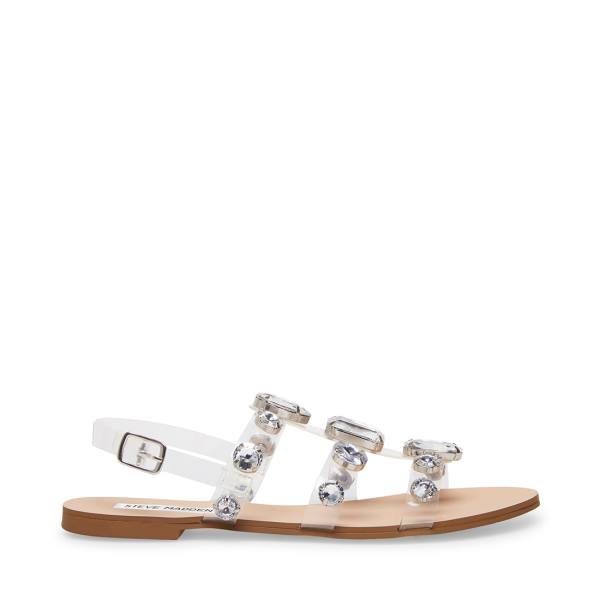 Steve Madden Dallace Sandaler Dam Clear | SM-823PX