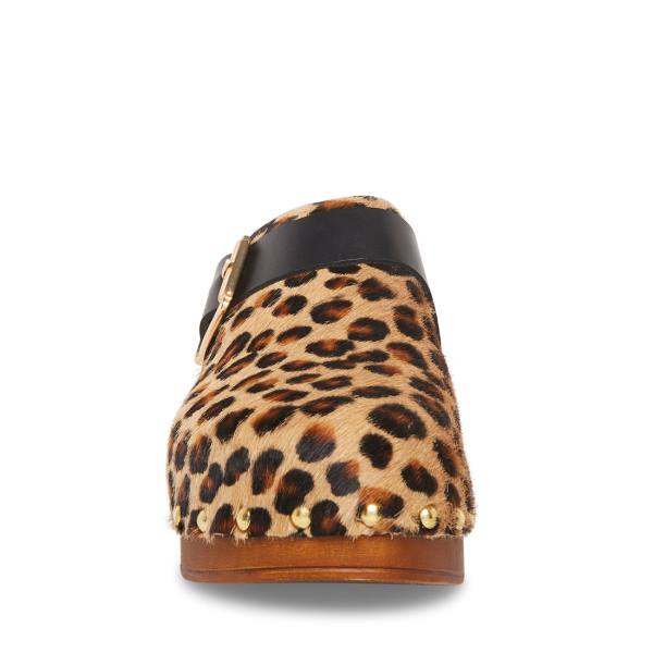 Steve Madden Dana-p Leopard Heel Högklackade Skor Dam Leopard | SM-297EZ