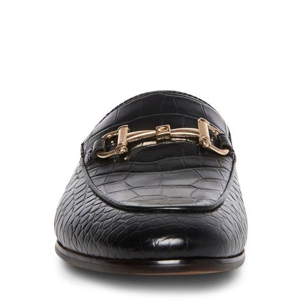 Steve Madden Dazling-c Crocodile Finskor Herr Svarta | SM-063WT