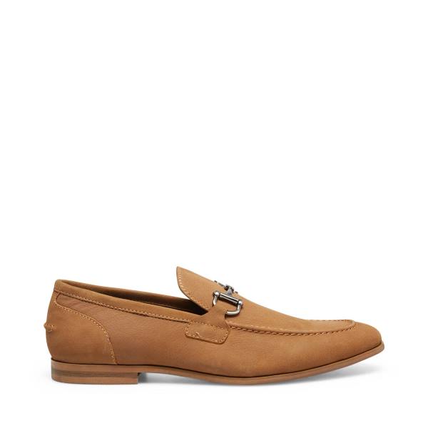 Steve Madden Debinair Tan Nubuck Finskor Herr Bruna | SM-903ZG