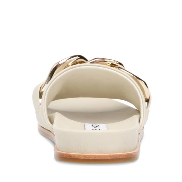 Steve Madden Delay Bone Sandaler Dam Beige | SM-630CS