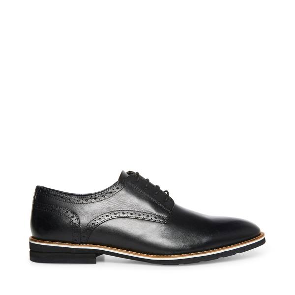 Steve Madden Derbyy Läder Finskor Herr Svarta | SM-147PI