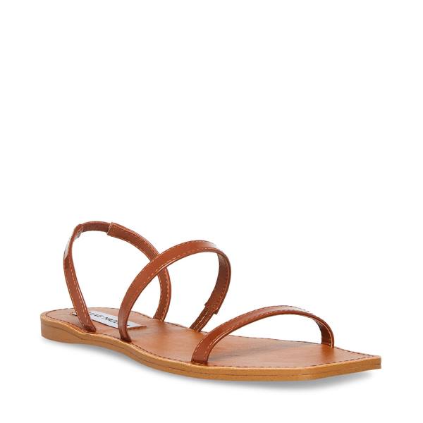 Steve Madden Direct Cognac Lack Sandaler Dam Bruna | SM-406BR