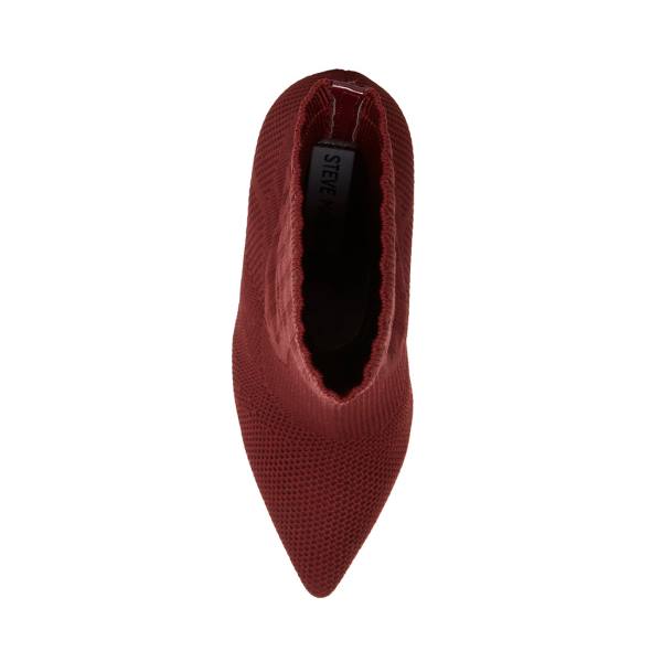 Steve Madden Discreet Burgundy Kängor Dam Vinröda | SM-791AQ