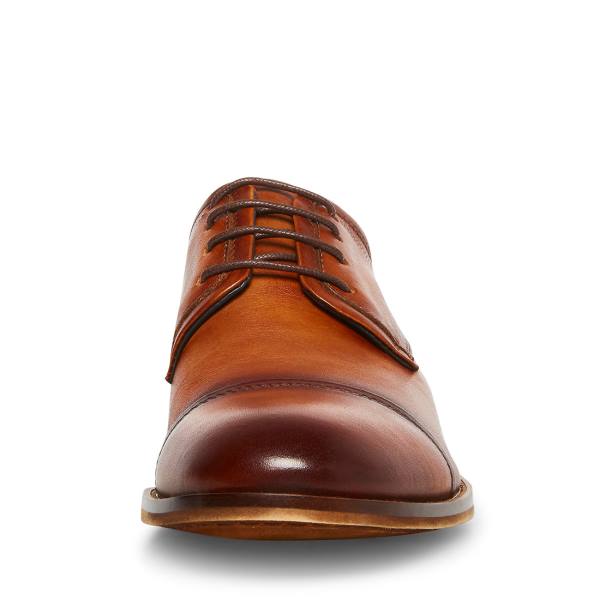 Steve Madden Doak Cognac Läder Finskor Herr Bruna | SM-186CY