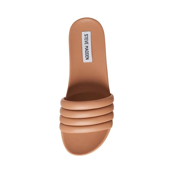 Steve Madden Drips Tan Sandaler Dam Beige | SM-612BT