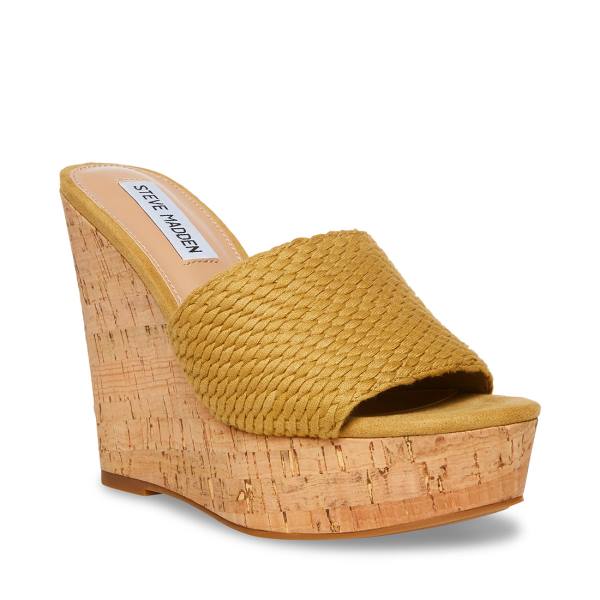 Steve Madden Elenora Tan Sandaler Dam Bruna | SM-413DE