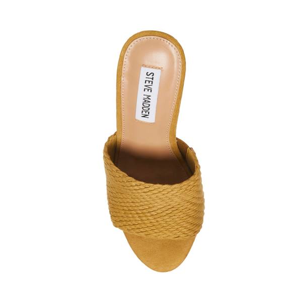 Steve Madden Elenora Tan Sandaler Dam Bruna | SM-413DE