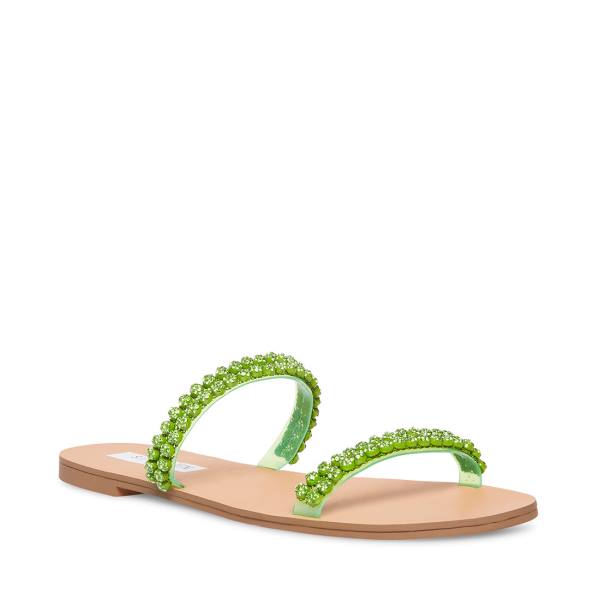 Steve Madden Felicia Lime Sandaler Dam Ljusgröna | SM-872RO