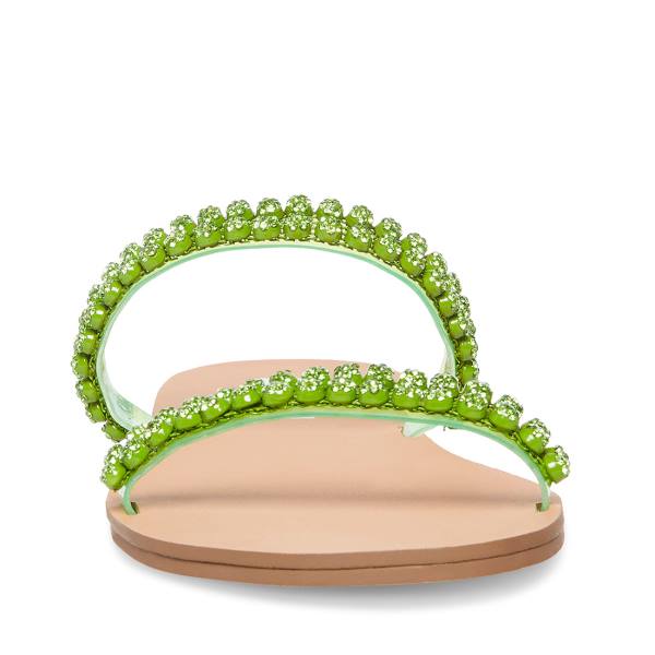 Steve Madden Felicia Lime Sandaler Dam Ljusgröna | SM-872RO