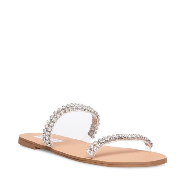 Steve Madden Felicia Sandaler Dam Clear | SM-695EQ