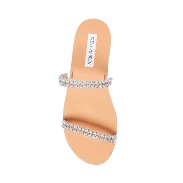 Steve Madden Felicia Sandaler Dam Clear | SM-695EQ