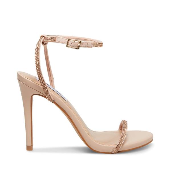 Steve Madden Festive Blush Heel Högklackade Skor Dam Rosa | SM-931VQ