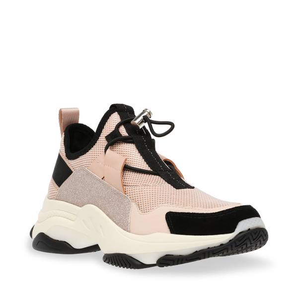 Steve Madden Fly Blush Sneakers Dam Rosa Olika Färger | SM-053OE