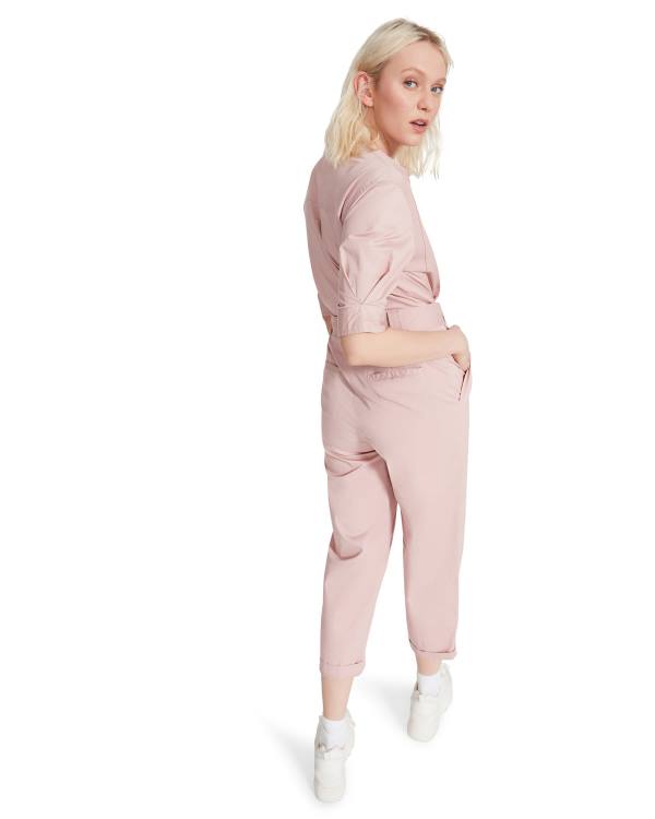 Steve Madden Flying Private Jumpsuit Blast Dam Ljusrosa | SM-037QB