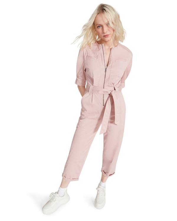 Steve Madden Flying Private Jumpsuit Blast Dam Ljusrosa | SM-037QB