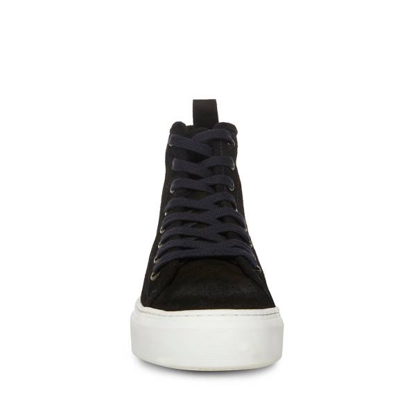 Steve Madden Forte Mocka Sneakers Herr Svarta | SM-374WB