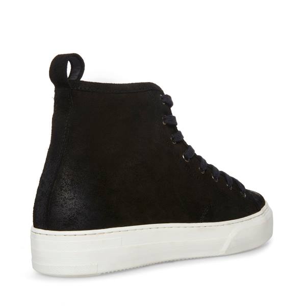 Steve Madden Forte Mocka Sneakers Herr Svarta | SM-374WB