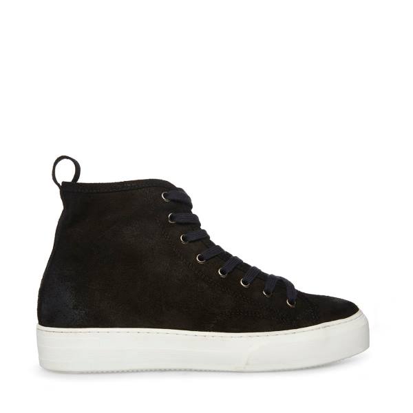 Steve Madden Forte Mocka Sneakers Herr Svarta | SM-374WB