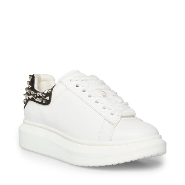 Steve Madden Gelsie Sneakers Dam Vita | SM-853JX