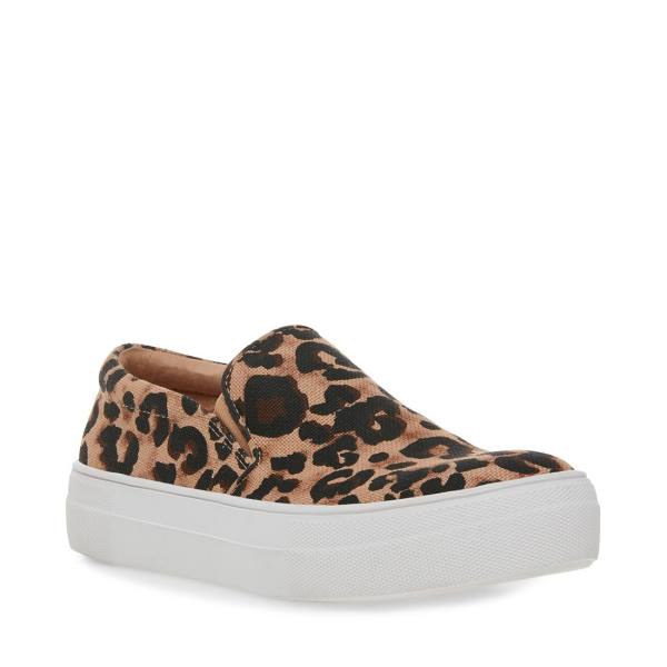 Steve Madden Gills-a Leopard Sneakers Dam Leopard | SM-864IQ