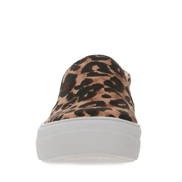 Steve Madden Gills-a Leopard Sneakers Dam Leopard | SM-864IQ