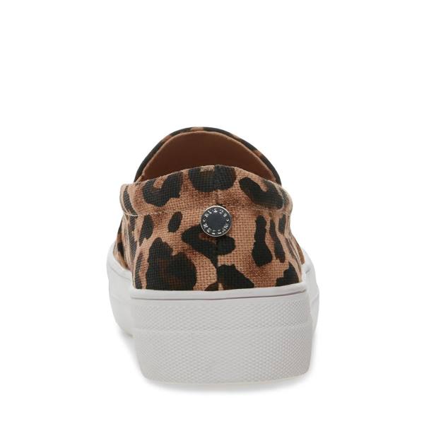 Steve Madden Gills-a Leopard Sneakers Dam Leopard | SM-864IQ