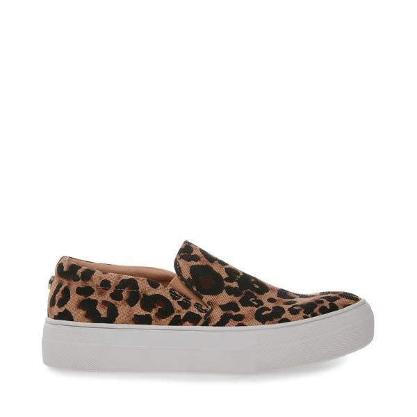 Steve Madden Gills-a Leopard Sneakers Dam Leopard | SM-864IQ