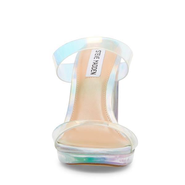 Steve Madden Glassify Heel Högklackade Skor Dam Rainbow | SM-036VC