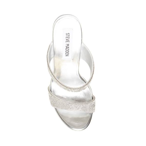 Steve Madden Glassy-r Heel Högklackade Skor Dam Diamond | SM-731KI