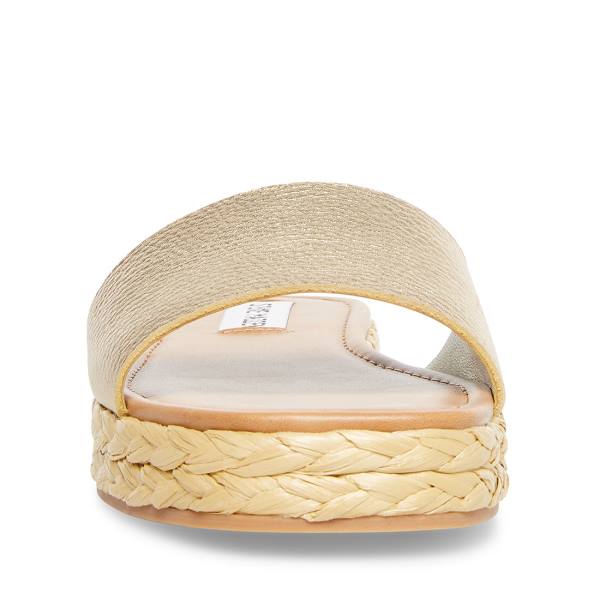 Steve Madden Gloriana Sandaler Dam Guld | SM-789YZ