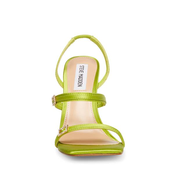 Steve Madden Grade-b Lime Heel Högklackade Skor Dam Ljusgröna | SM-952QD