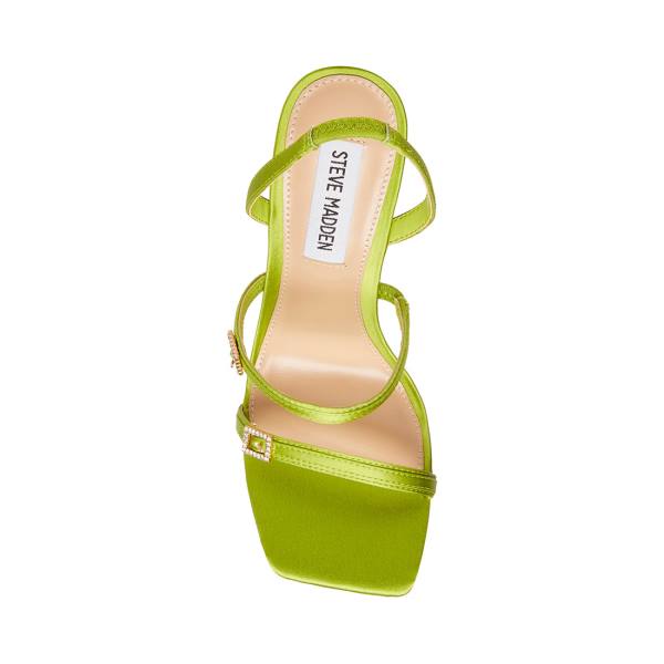 Steve Madden Grade-b Lime Heel Högklackade Skor Dam Ljusgröna | SM-952QD