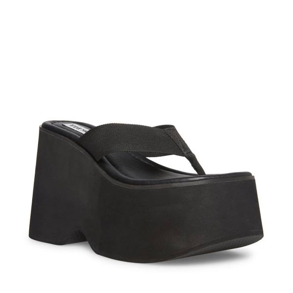 Steve Madden Gwen Sandaler Dam Svarta | SM-264HZ