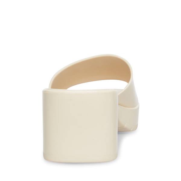 Steve Madden Harlin Bone Sandaler Dam Beige | SM-083CK