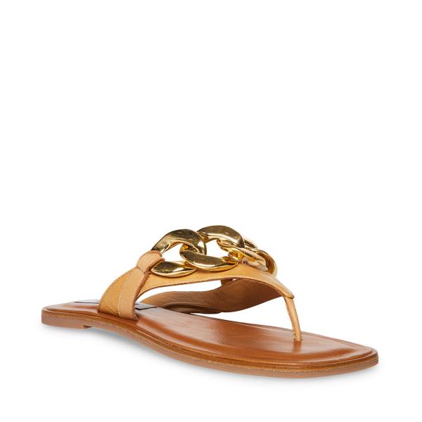 Steve Madden Hazel Tan Sandaler Dam Bruna | SM-784IY