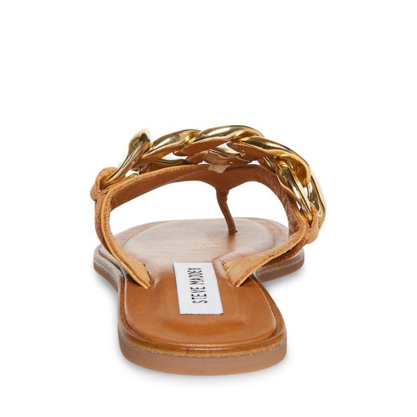 Steve Madden Hazel Tan Sandaler Dam Bruna | SM-784IY