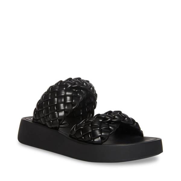 Steve Madden Helsa Sandaler Dam Svarta | SM-459GM