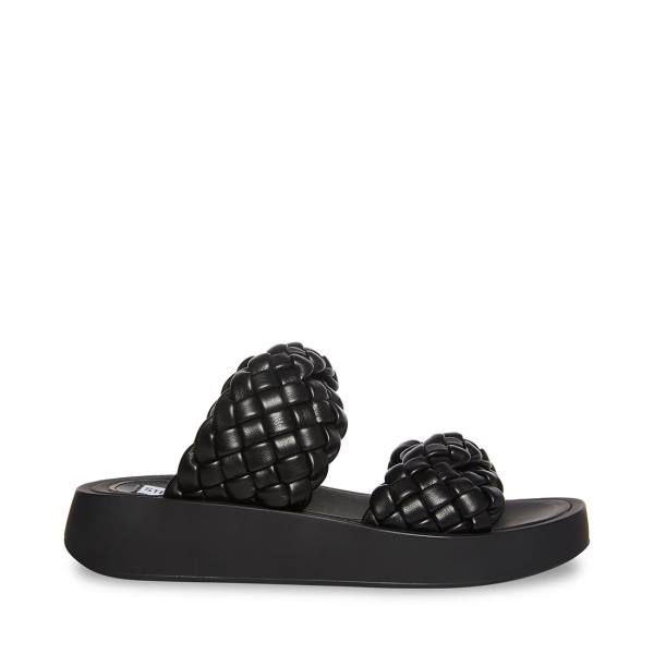 Steve Madden Helsa Sandaler Dam Svarta | SM-459GM