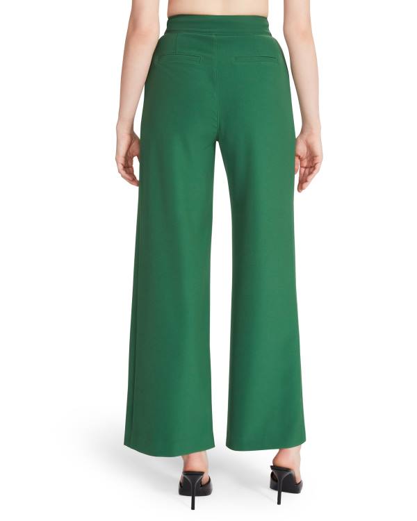 Steve Madden High Waisted Trouser Byxor Dam Gröna | SM-824VA