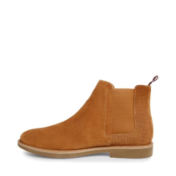 Steve Madden Highlyte Tan Mocka Stövlar Herr Bruna | SM-205SG